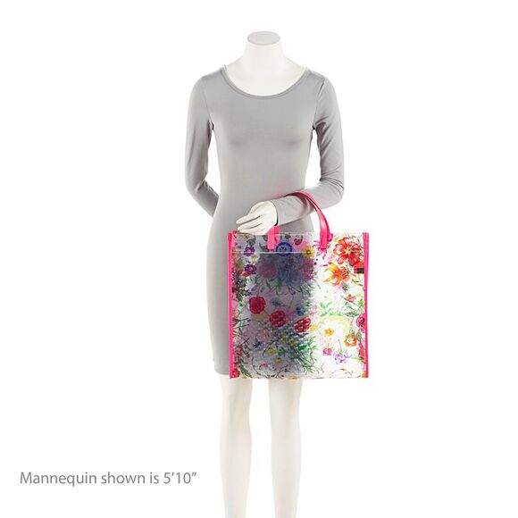 Gucci PVC Leather Flora Tote - FINAL SALE - Picture 5 of 14